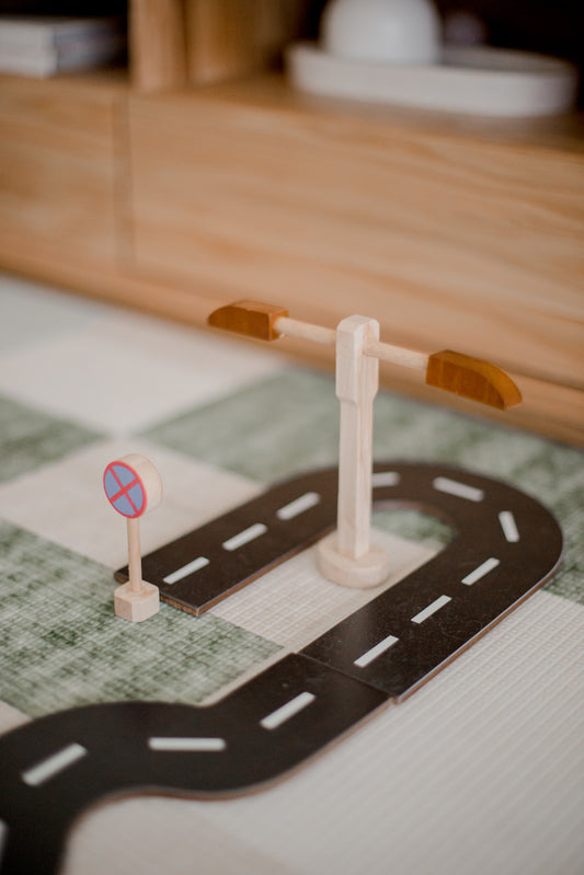 Road Signs and Street Lights Set