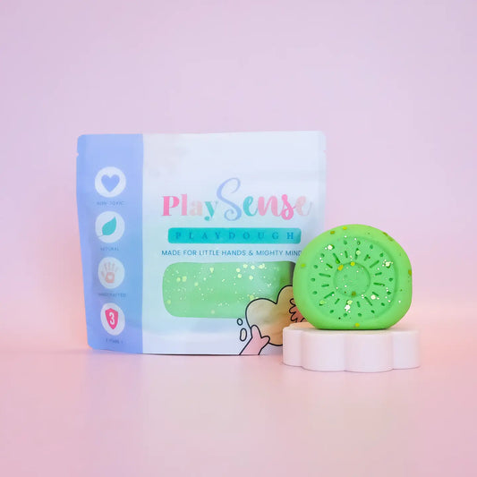 Play Dough - Glitter Green - Fresh Cucumber Scented