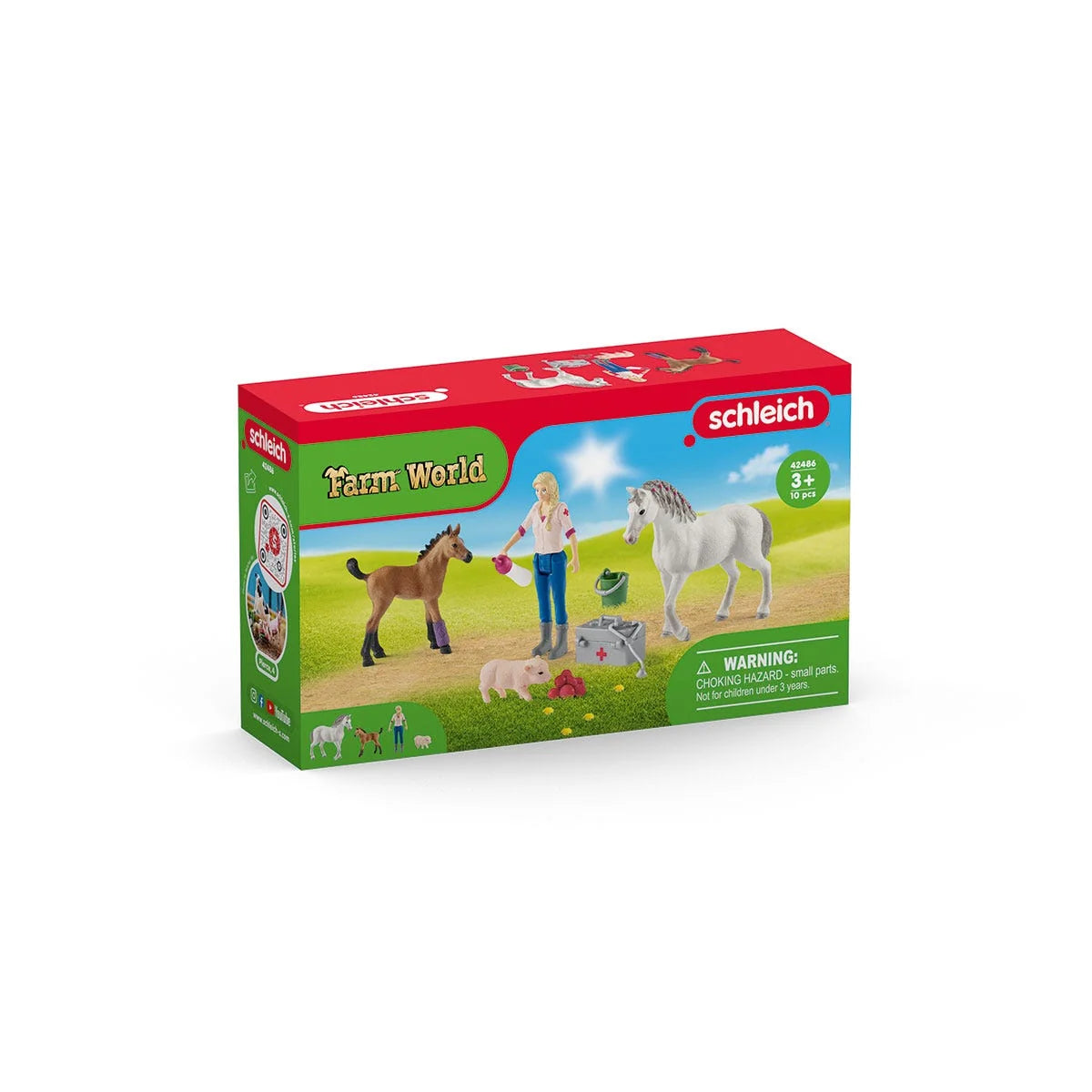 Vet Visiting Mare and Foal Set