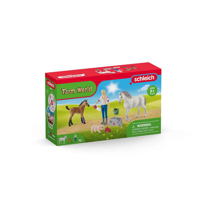 Vet Visiting Mare and Foal Set