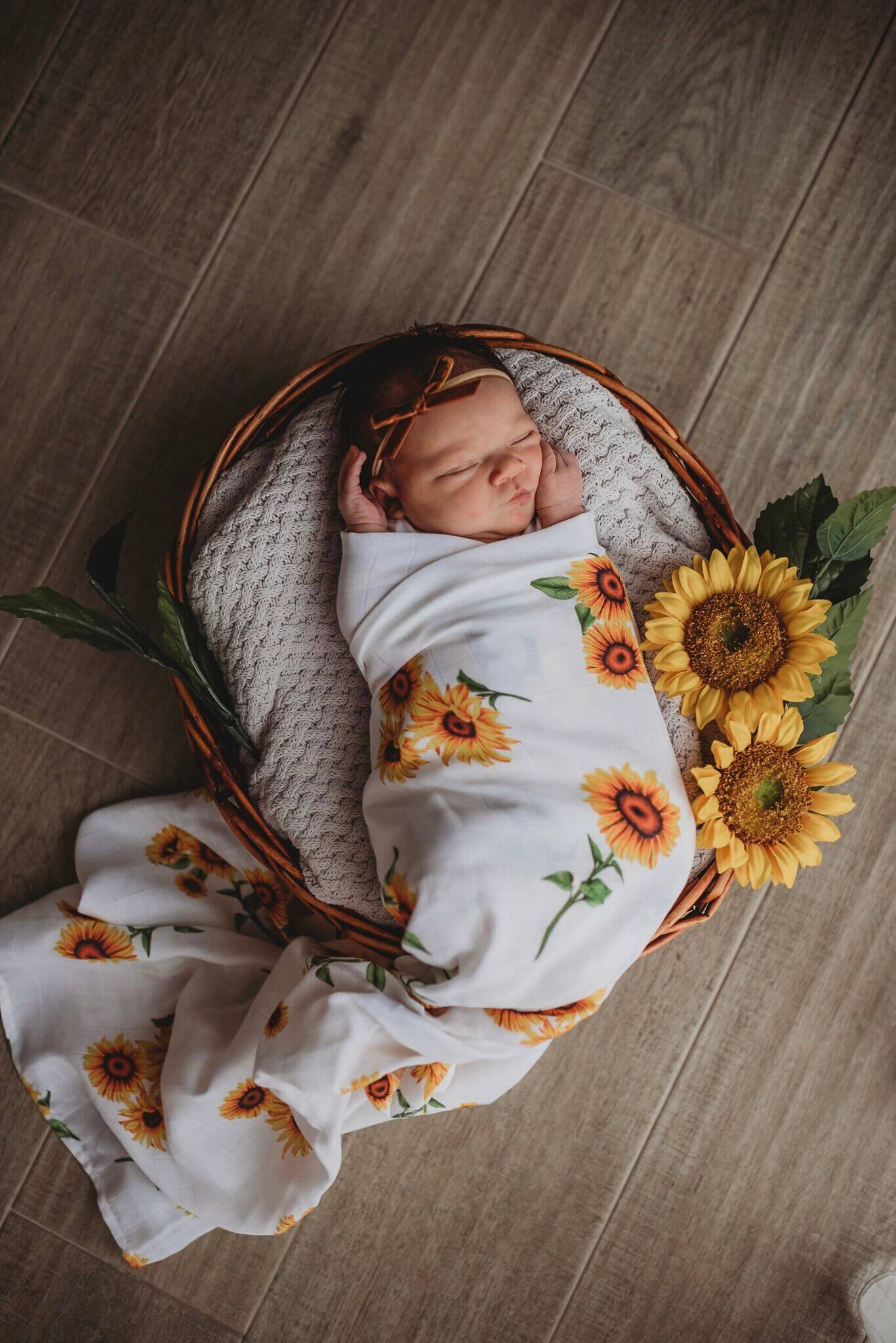 Muslin Wrap - Sunflower