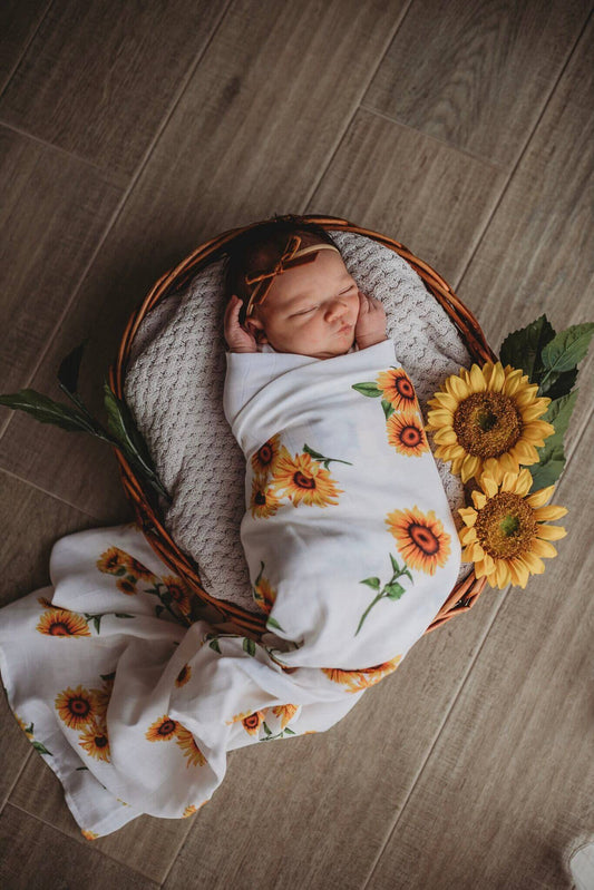 Muslin Wrap - Sunflower