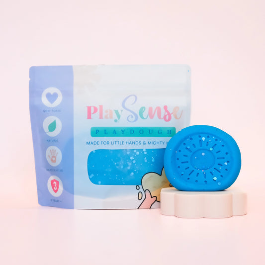 Play Dough - Glitter Blue - Blue Slushie Scented