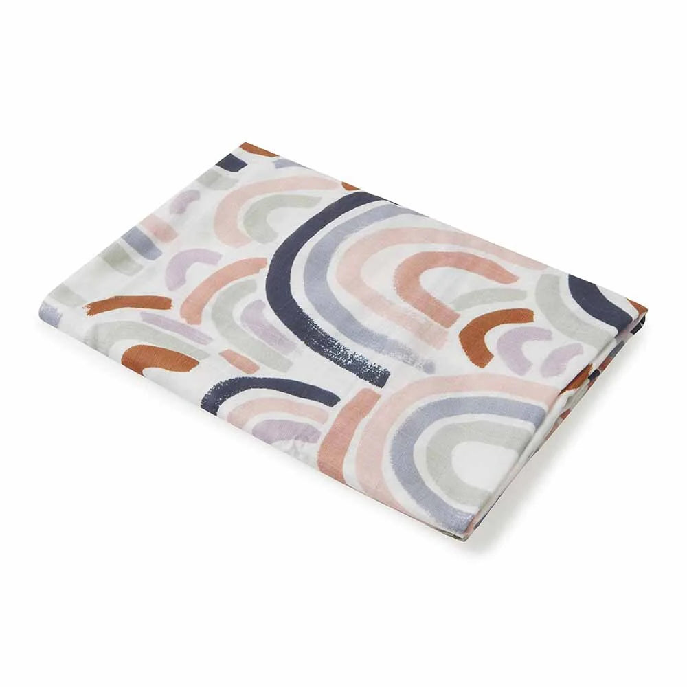 Muslin Wrap - Rainbow Baby