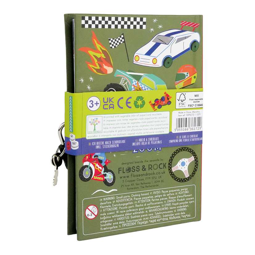 Scented Secret Diary - Cars
