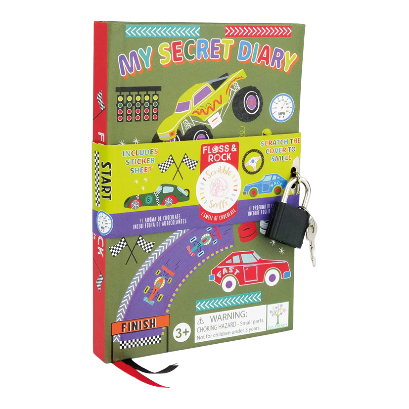 Scented Secret Diary - Cars