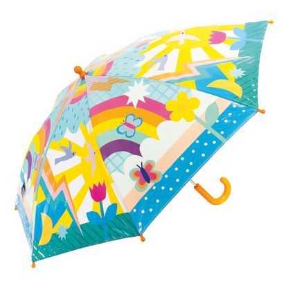 Large Colour Changing Umbrella - Rainbows
