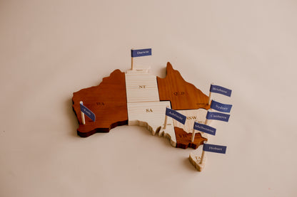 Australian Map Puzzle Play Set