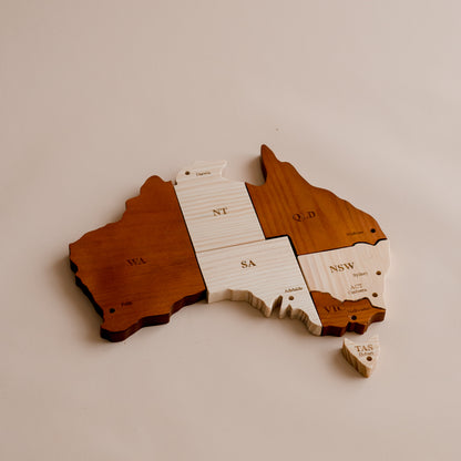 Australian Map Puzzle Play Set
