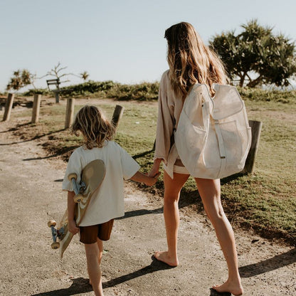 Sande Kids Beach Hauler™ Mesh Backpack - Sand