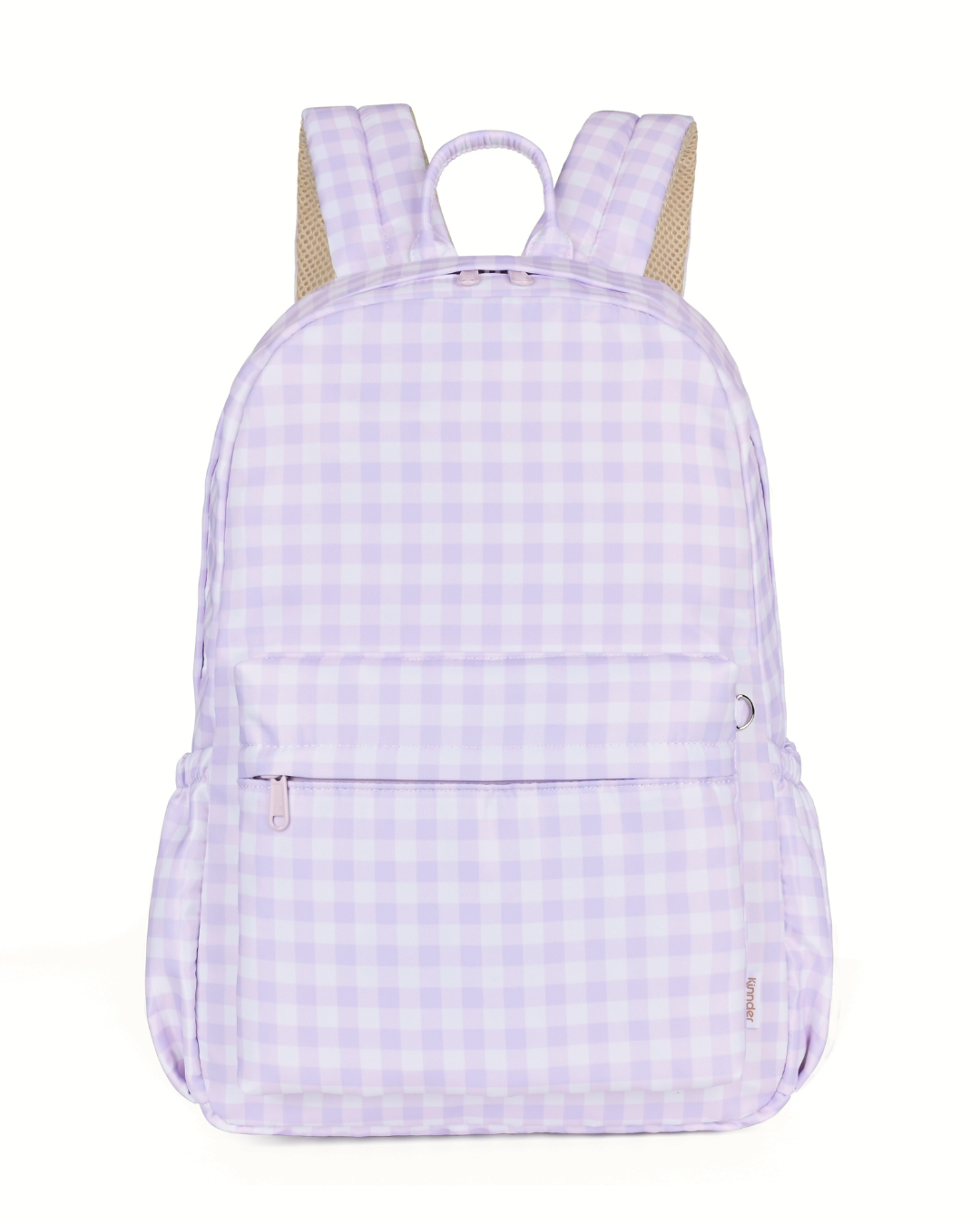 Lilac Gingham Junior Kindy/School Backpack