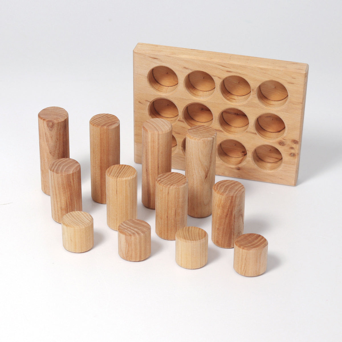 Grimm’s Small Building Rollers - Natural