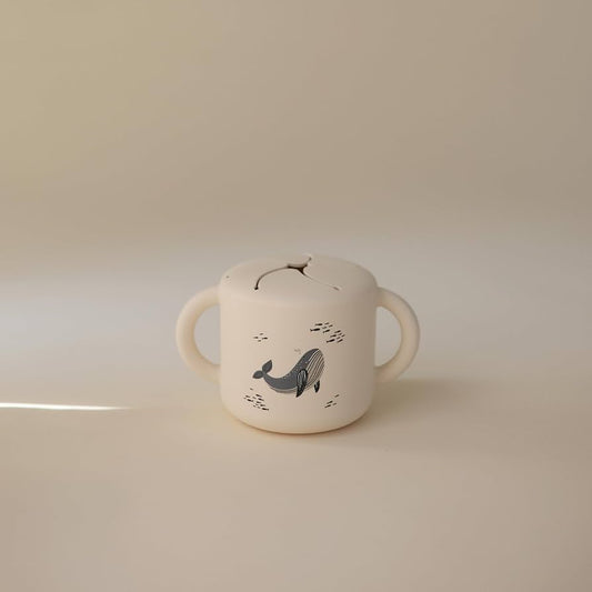 Silicone Snack Cup - Whales