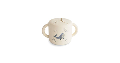 Silicone Snack Cup - Whales