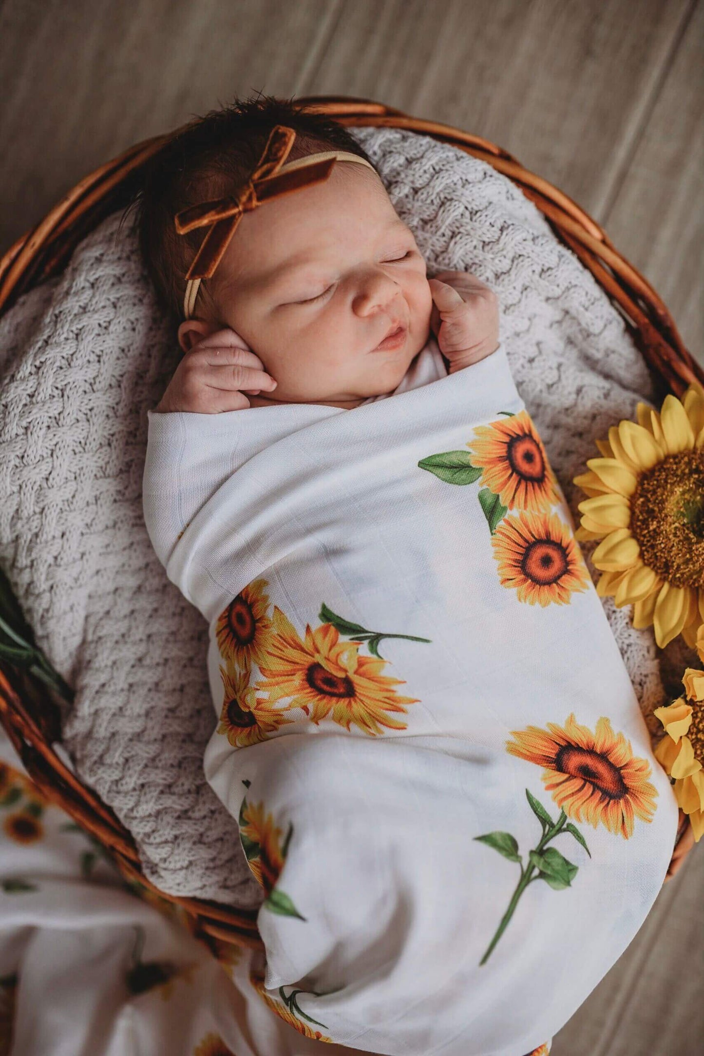 Muslin Wrap - Sunflower