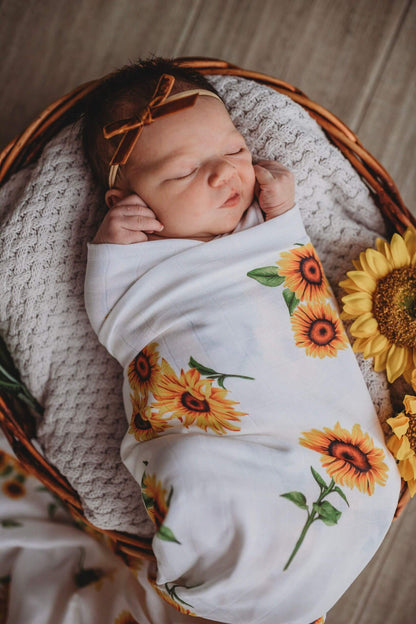 Muslin Wrap - Sunflower