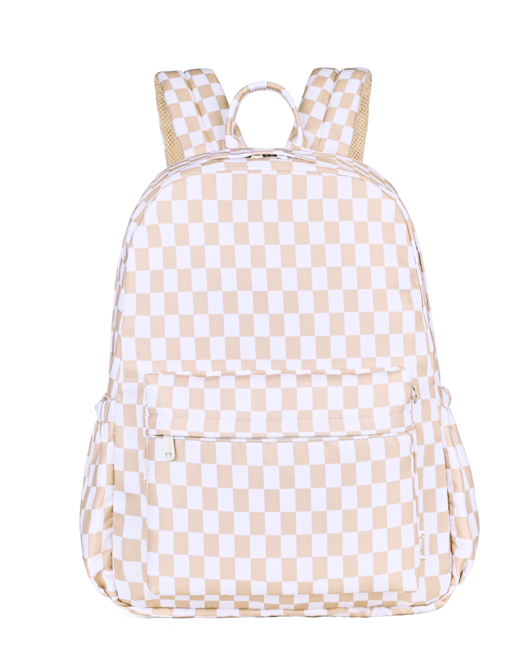Caramel Check Junior Kindy/School Backpack - Extra Deep