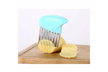 Veggie Crinkle Cutter - Blue