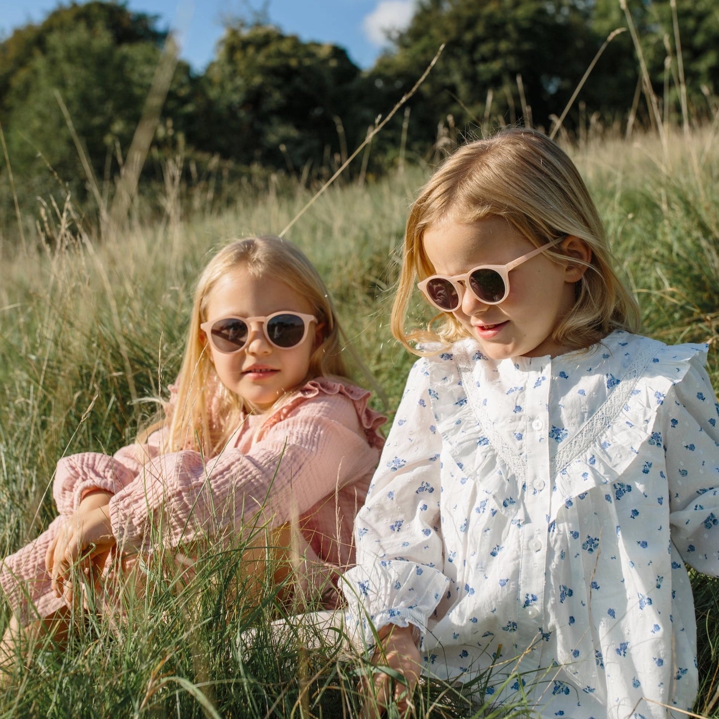 Children's Sunglasses 3-8 years - Dusty Pink