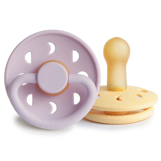 Moon Phase Dummy Latex - Set of 2 - Size 2 - Soft Lilac and Pale Daffodil