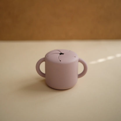 Silicone Snack Cup - Soft Lilac