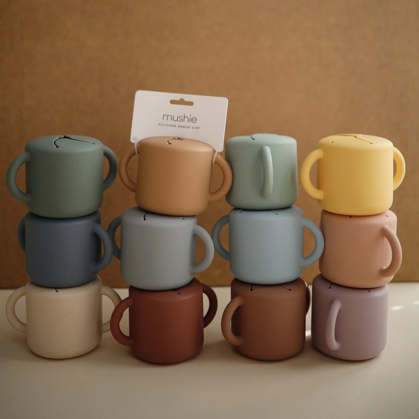 Silicone Snack Cup - Soft Lilac