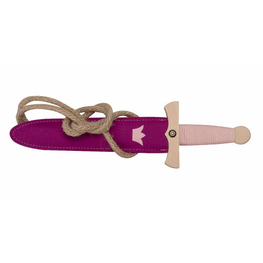 Wooden Dagger Princess with Sheath