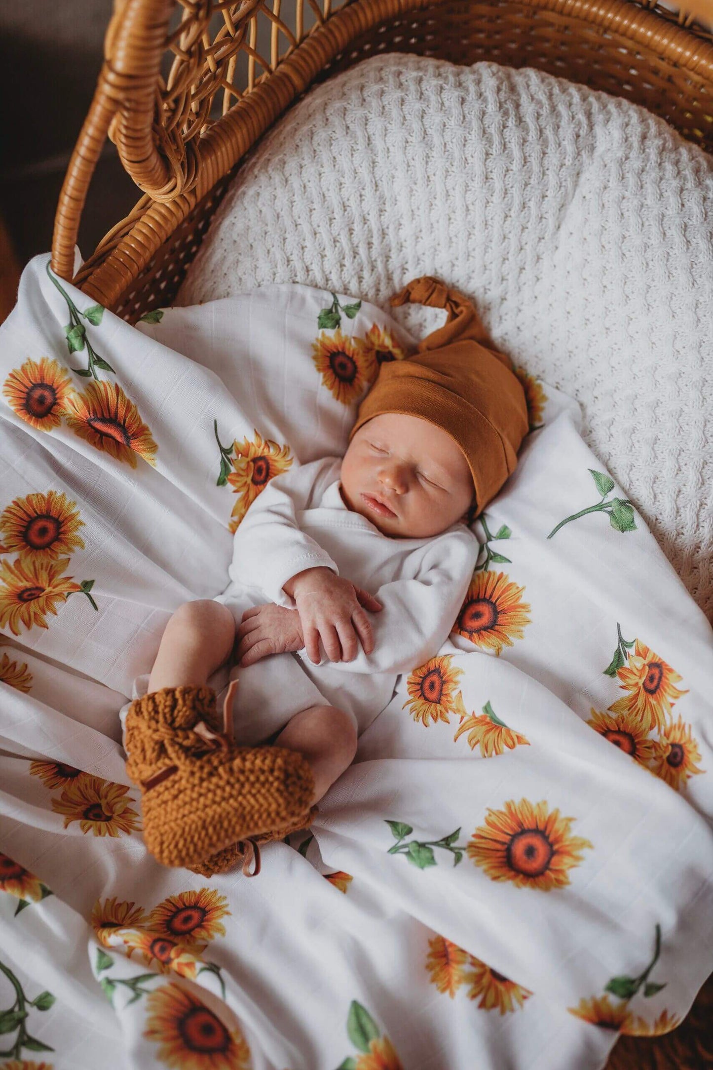 Muslin Wrap - Sunflower