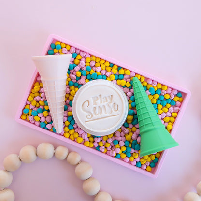 Eco Ice Cream Cone Mould - Beige