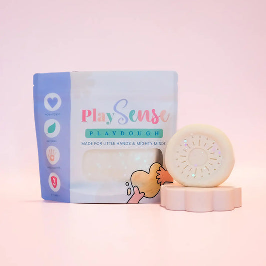 Play Dough - Glitter White - Coconut Scented