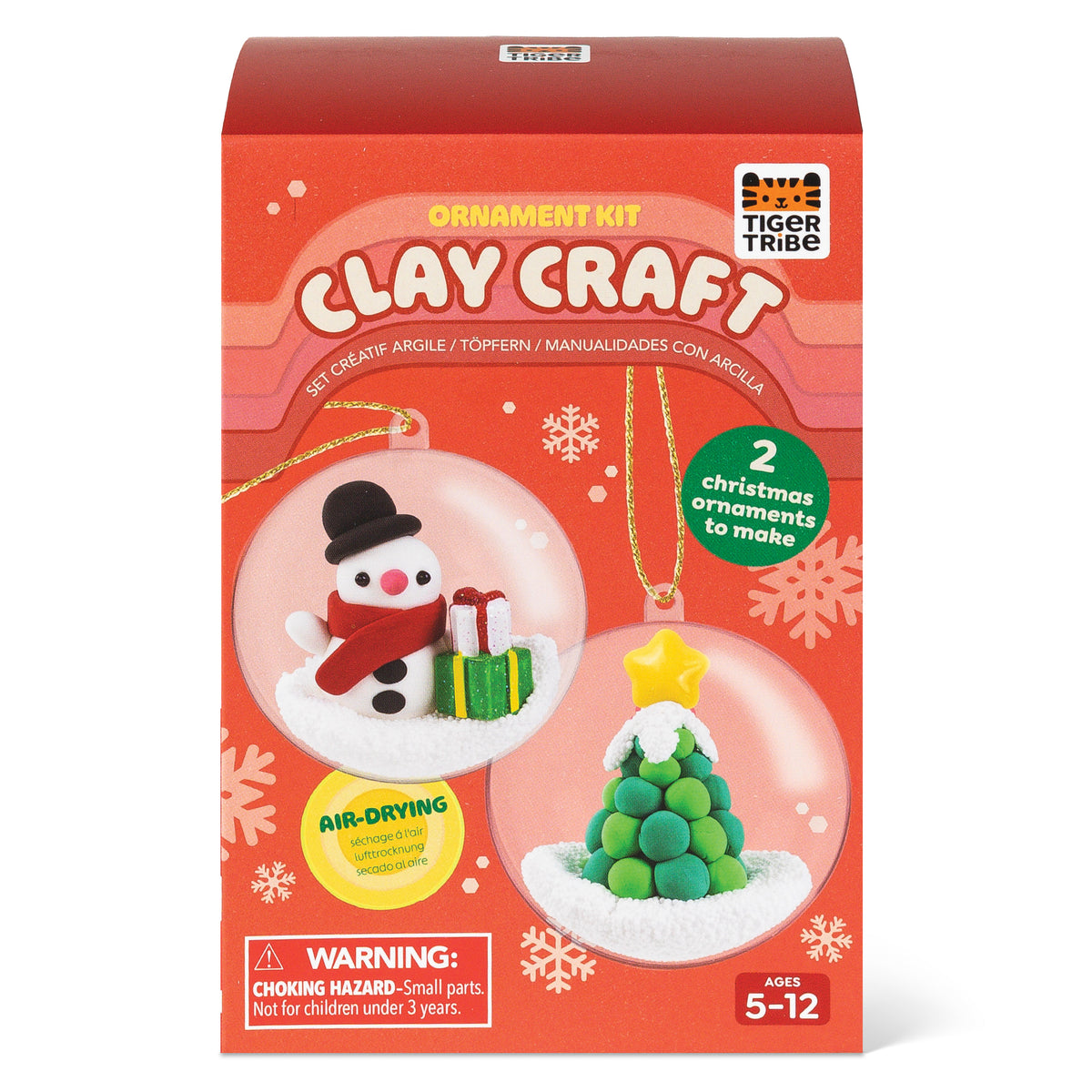 Super Clay Craft Xmas Kit - Snowman + Tree