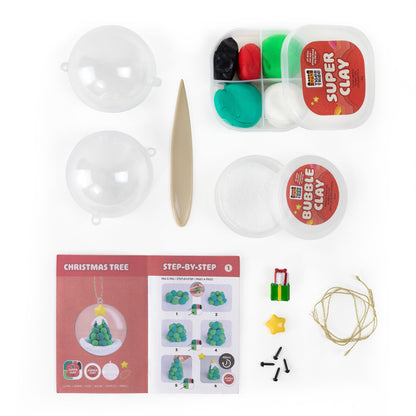 Super Clay Craft Xmas Kit - Snowman + Tree