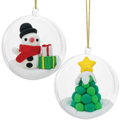 Super Clay Craft Xmas Kit - Snowman + Tree