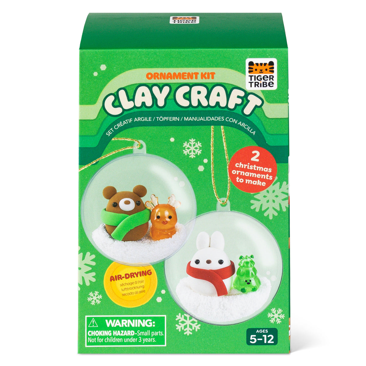 Super Clay Craft Xmas Kit - Bear and Bunny