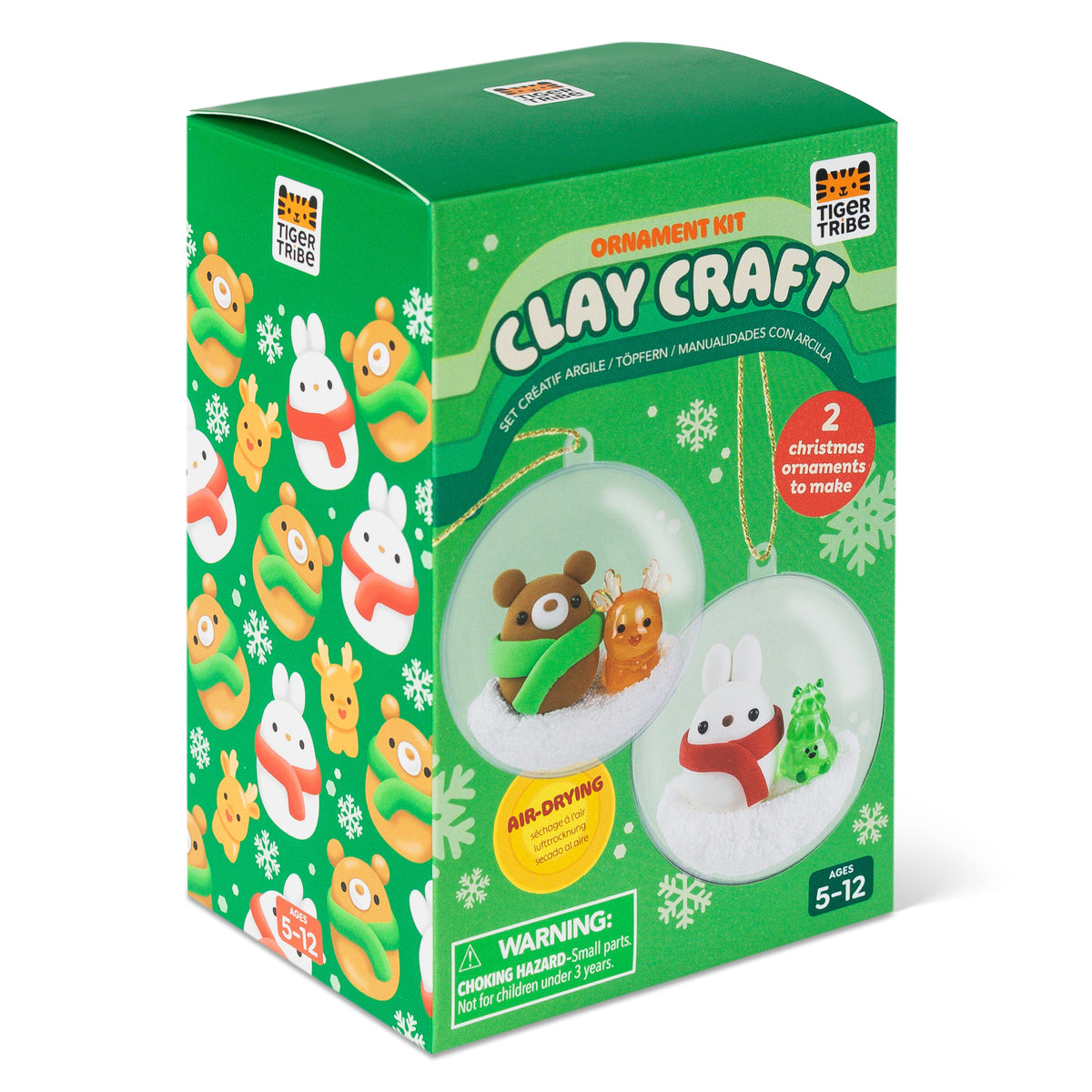 Super Clay Craft Xmas Kit - Bear and Bunny