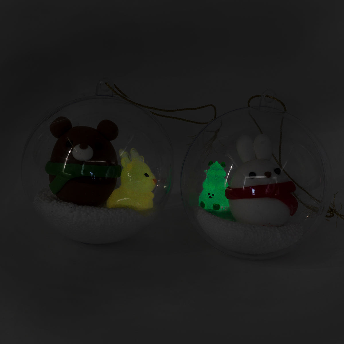 Super Clay Craft Xmas Kit - Bear and Bunny