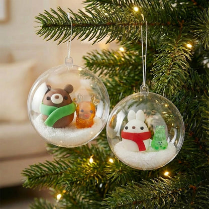 Super Clay Craft Xmas Kit - Bear and Bunny
