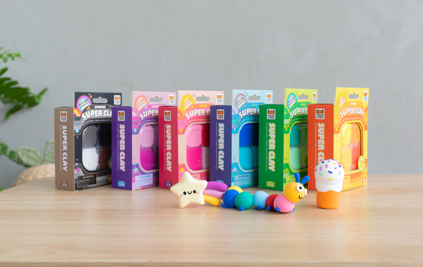 Super Clay - Pack of all 6 colours