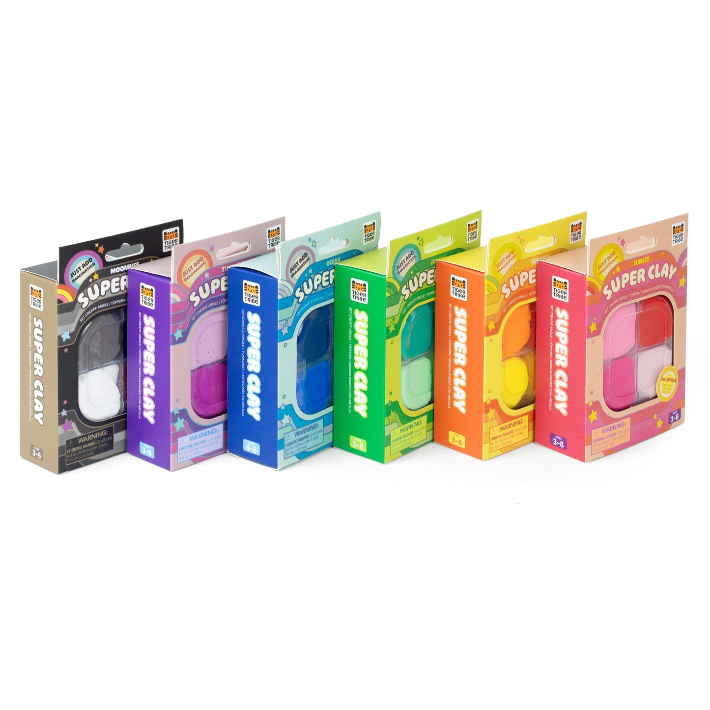 Super Clay - Pack of all 6 colours
