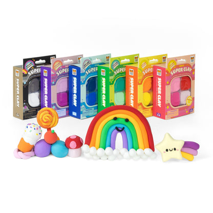 Super Clay - Pack of all 6 colours
