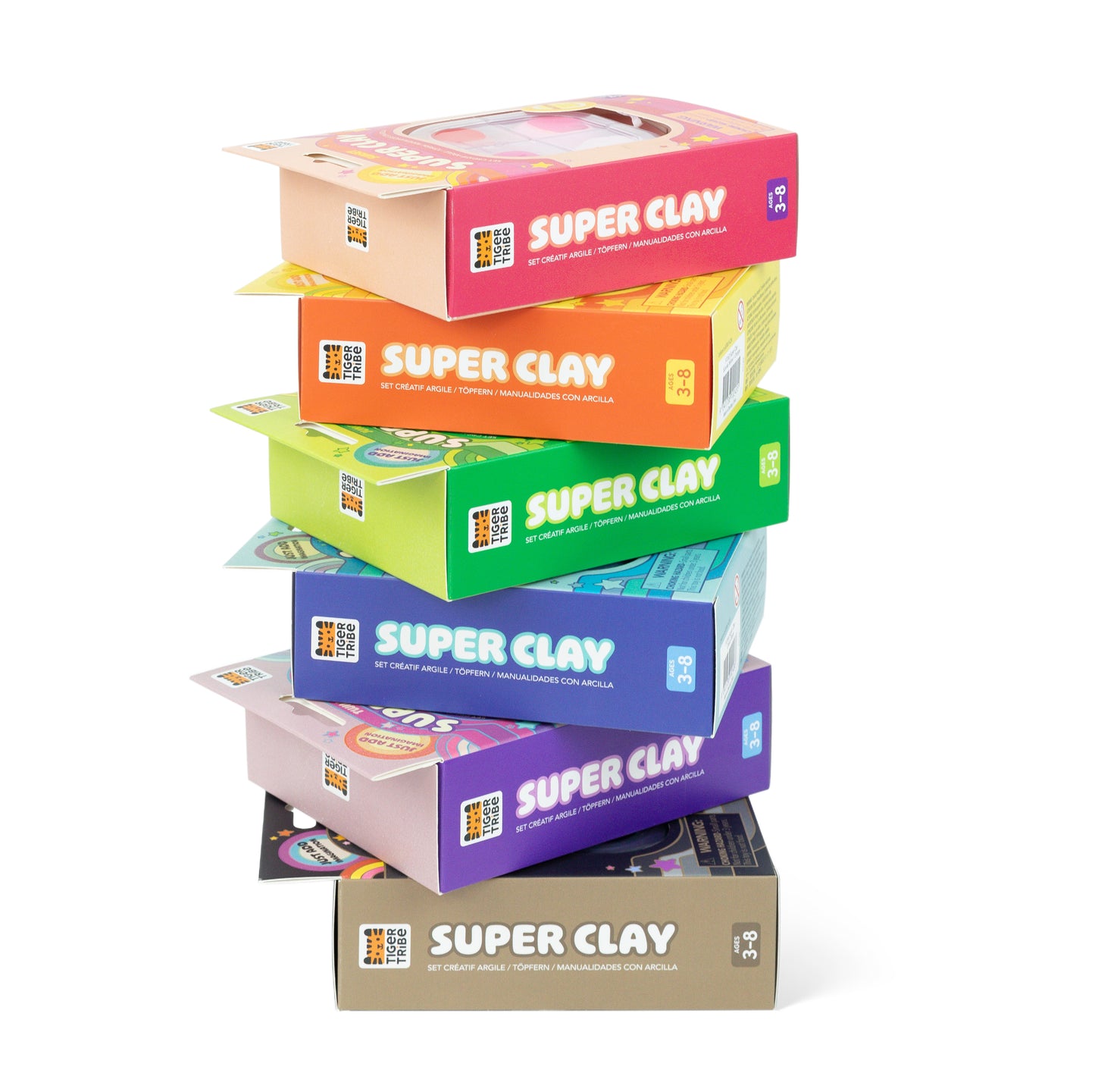 Super Clay - Pack of all 6 colours
