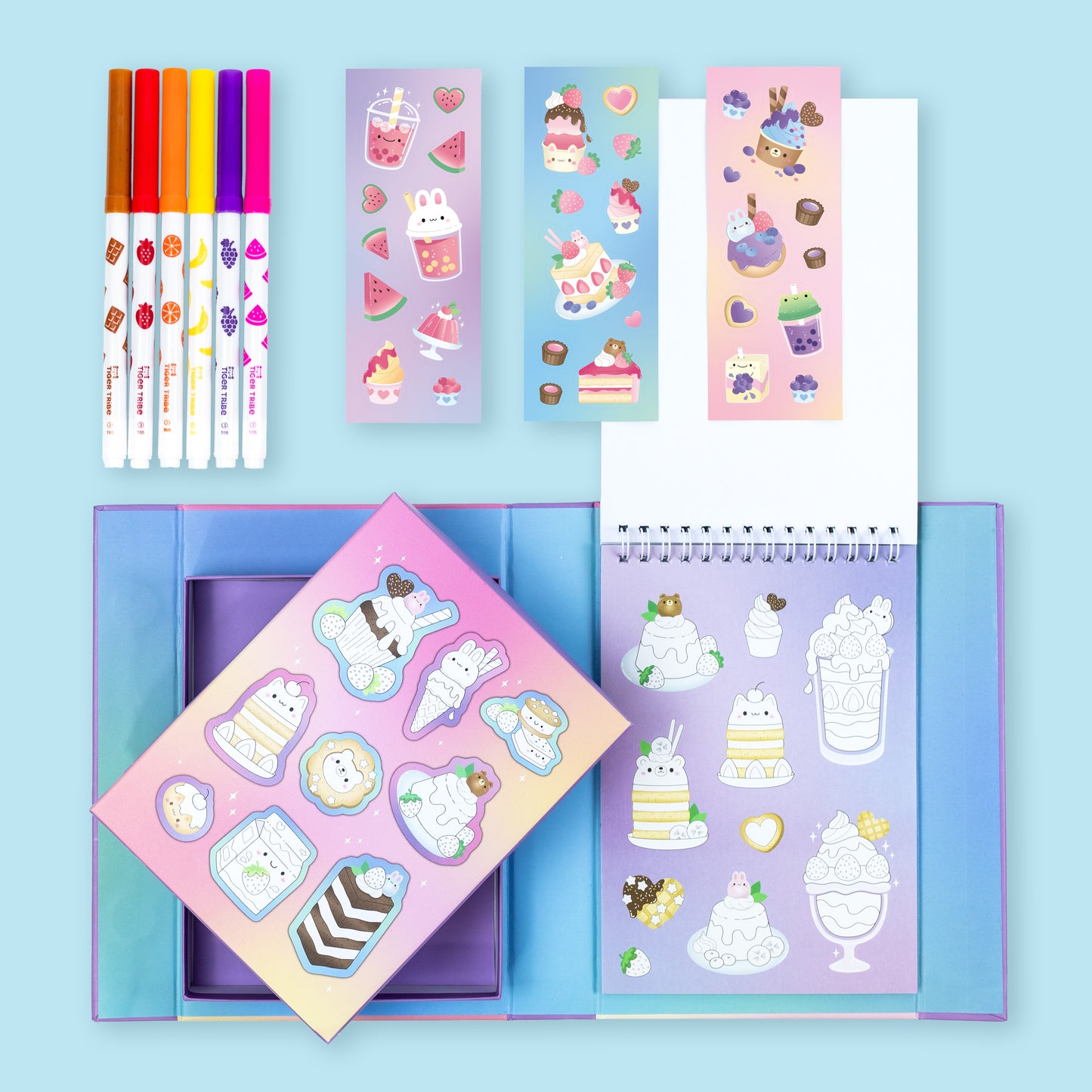 Stacks of Stickers- Scented - Dreamy Desserts