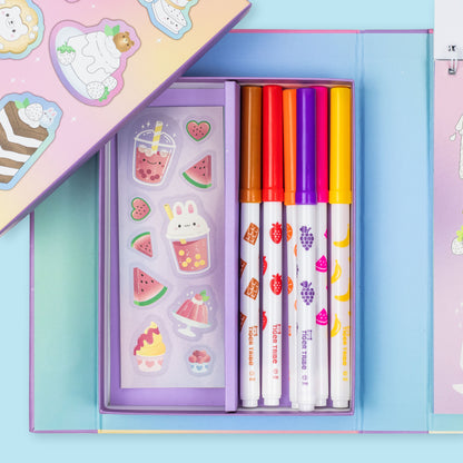 Stacks of Stickers- Scented - Dreamy Desserts