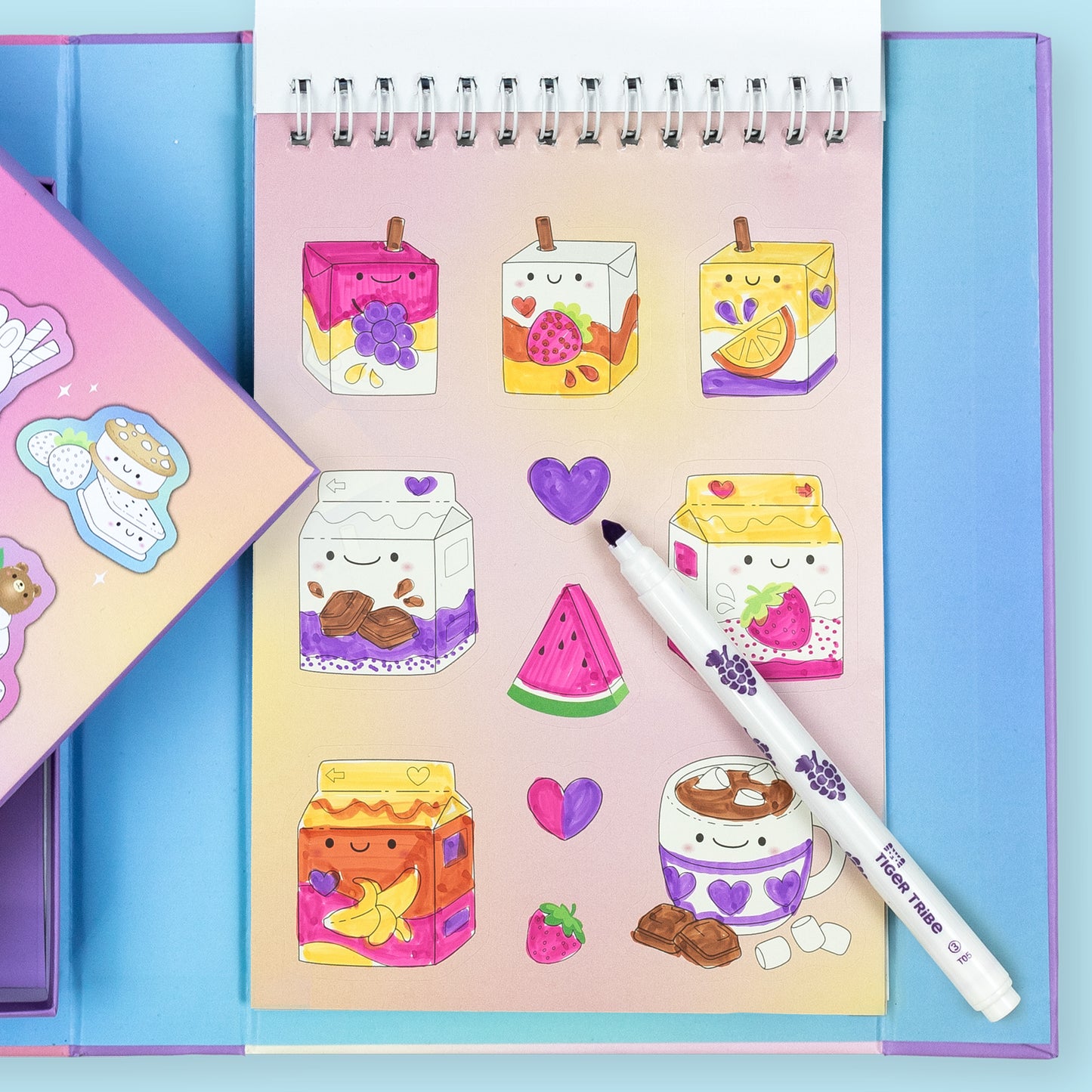 Stacks of Stickers- Scented - Dreamy Desserts