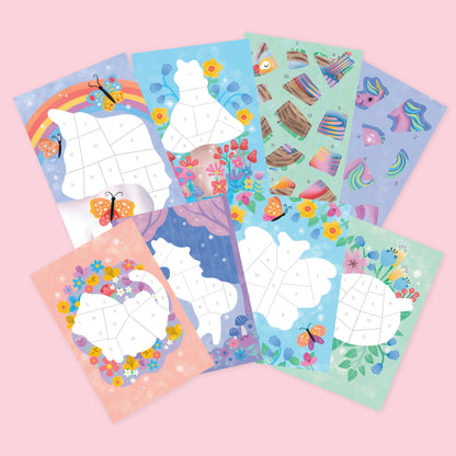 Sticker by Numbers - Magical Garden
