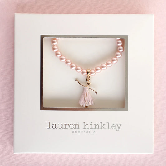 Bracelet - Pink Pearl Bella Ballerina