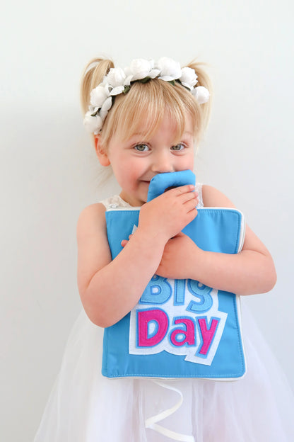 Activity Busy Book - My Big Day - Blue Cover