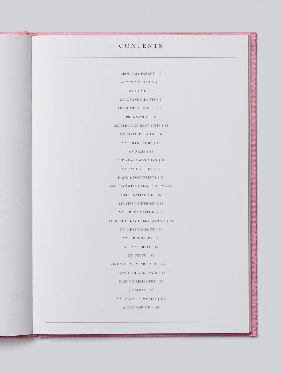 Baby - Birth to Five Year - Pink