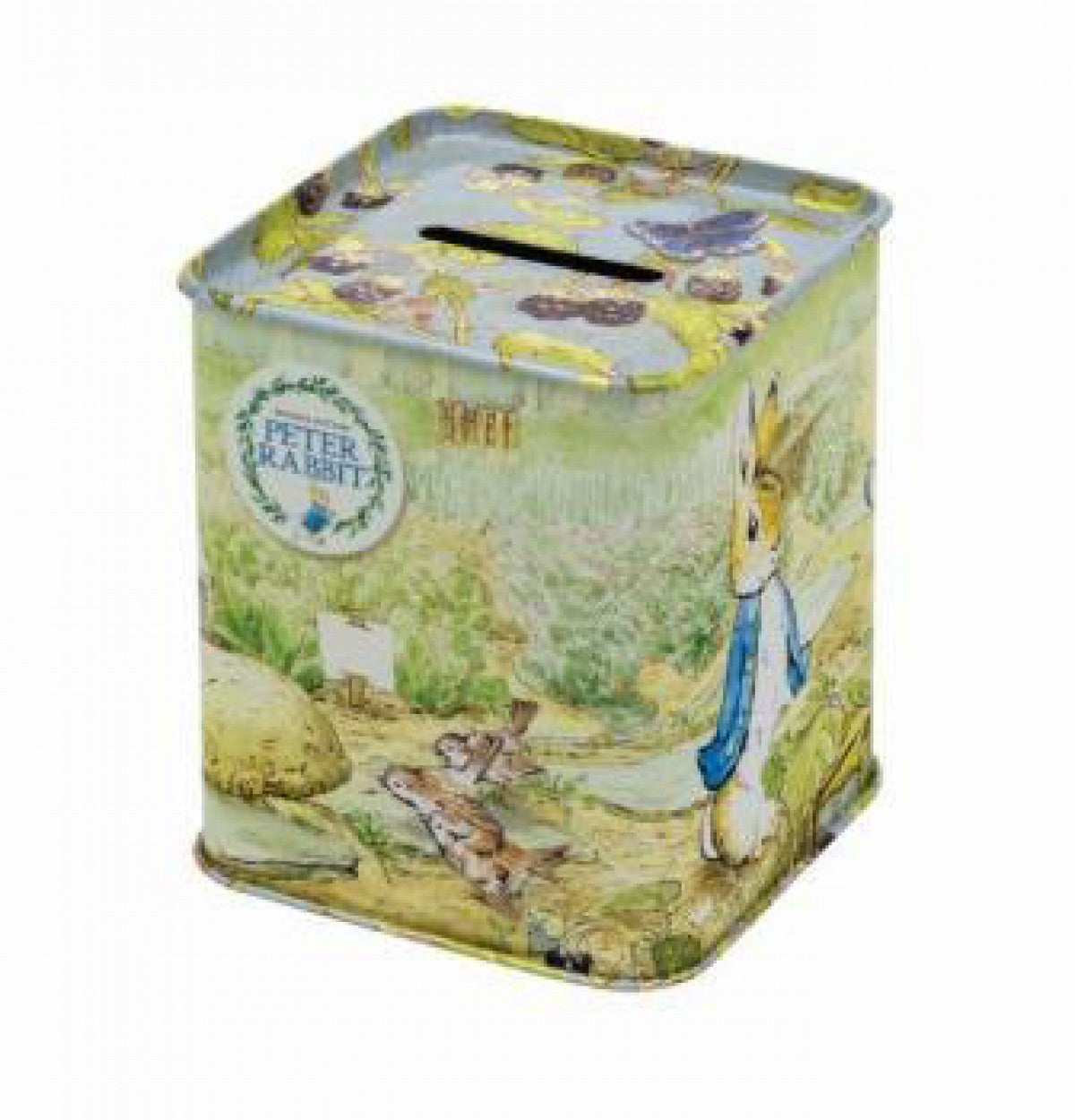Peter Rabbit Money Box Tin