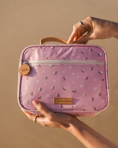 Mini Lunch Bag - Dusty Roses
